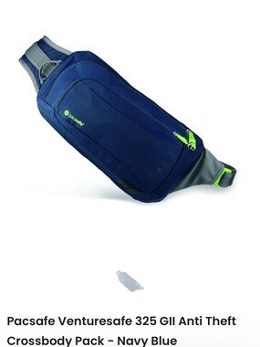 Pacsafe Venturesafe 150 GII Crossbody Sling Bag